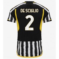 Juventus Mattia De Sciglio #2 Heimtrikot 2023-24 Kurzarm